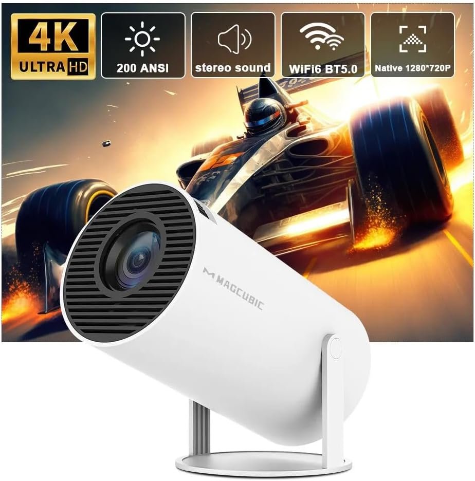 "4K HD WiFi Projector | بروجكتور واي فاي بدقة 4K HD"