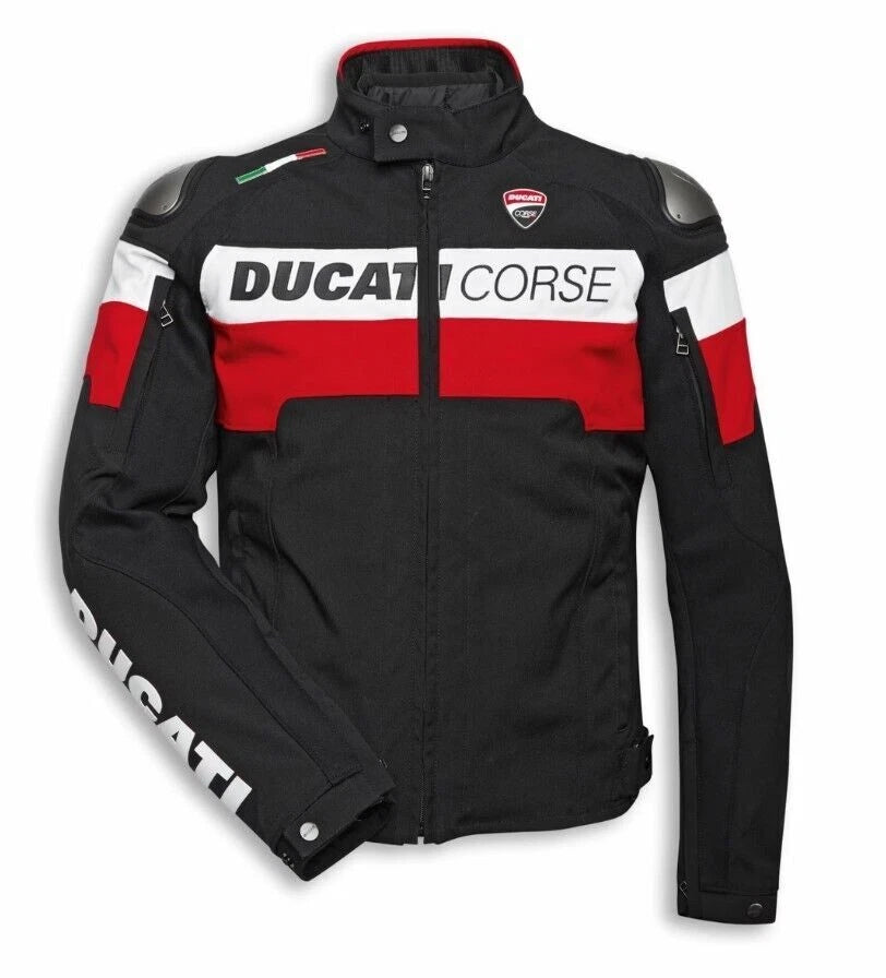 Ducati Corse 2023 Men Motorcycle Textile Waterproof Motorbike Racing Bike Jacket