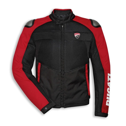 Ducati Corse Tex Summer C3 Fabric Jacket – Men’s Motorcycle Riding Gear Textile