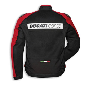 Ducati Corse Tex Summer C3 Fabric Jacket – Men’s Motorcycle Riding Gear Textile
